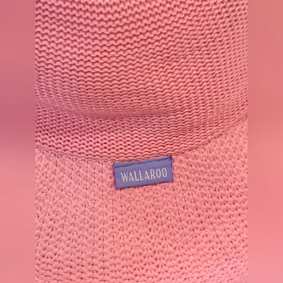 Wallaroo Victoria Classic Wide-Brim Pink Sun Hat for Women - Picture 7 of 9
